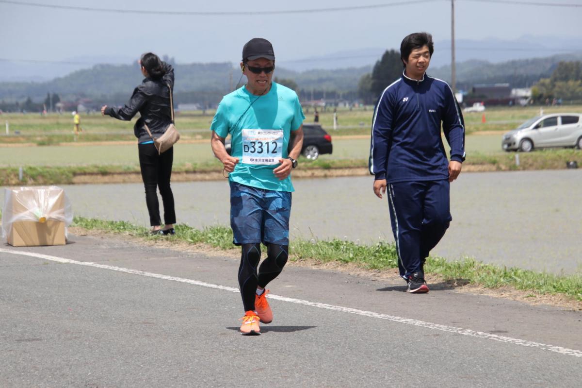 いわて奥州きらめきマラソン2019その3 給水(2)(15)・10km折返し編 2019/05/19