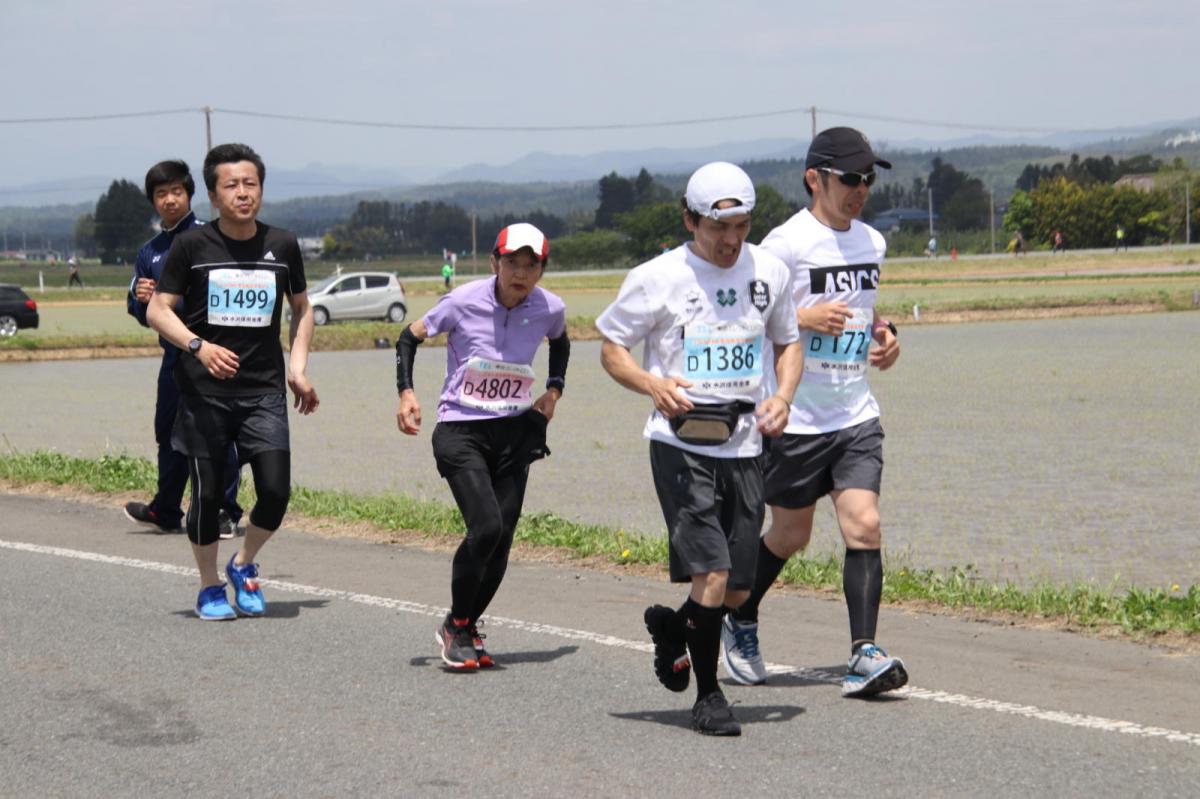 いわて奥州きらめきマラソン2019その3 給水(2)(15)・10km折返し編 2019/05/19