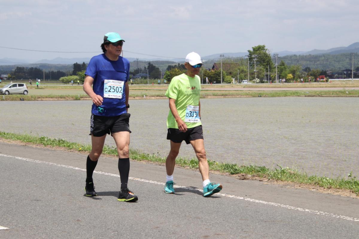 いわて奥州きらめきマラソン2019その3 給水(2)(15)・10km折返し編 2019/05/19