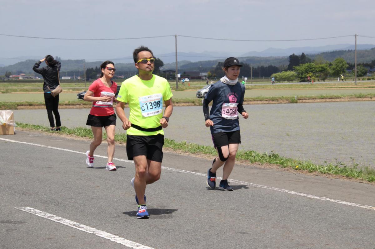 いわて奥州きらめきマラソン2019その3 給水(2)(15)・10km折返し編 2019/05/19