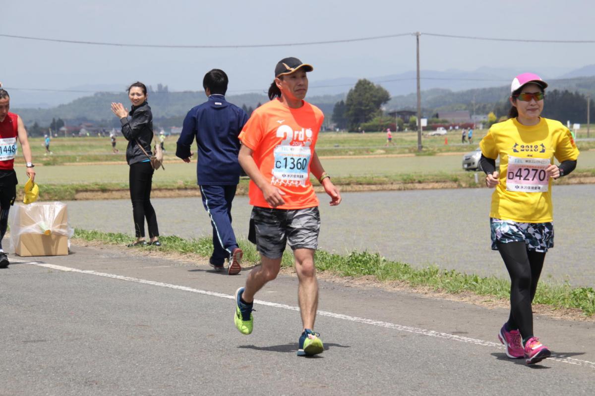 いわて奥州きらめきマラソン2019その3 給水(2)(15)・10km折返し編 2019/05/19