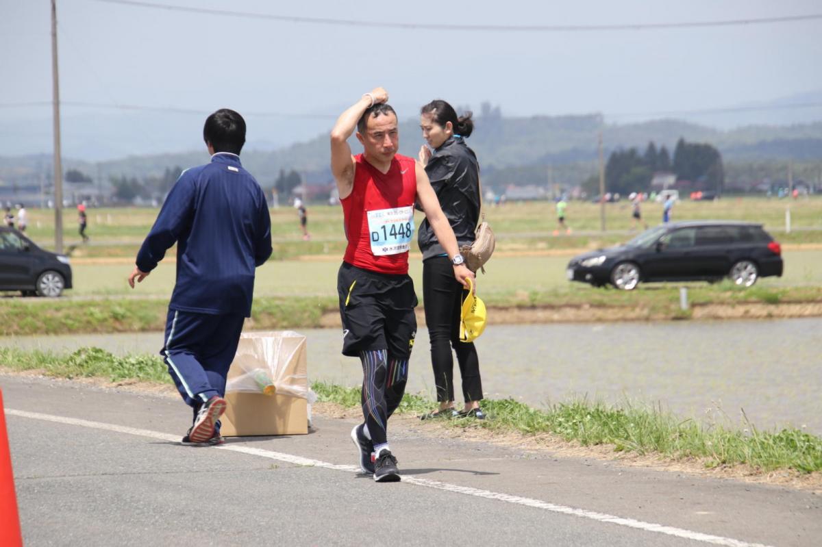 いわて奥州きらめきマラソン2019その3 給水(2)(15)・10km折返し編 2019/05/19