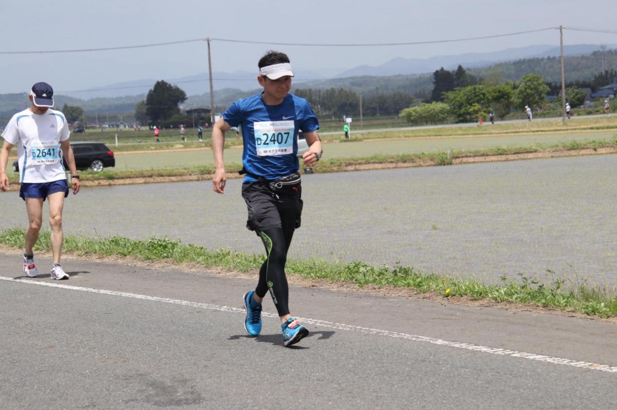 いわて奥州きらめきマラソン2019その3 給水(2)(15)・10km折返し編 2019/05/19
