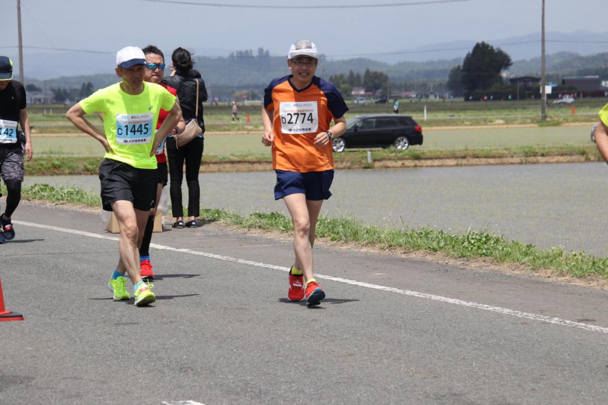 いわて奥州きらめきマラソン2019その3 給水(2)(15)・10km折返し編 2019/05/19