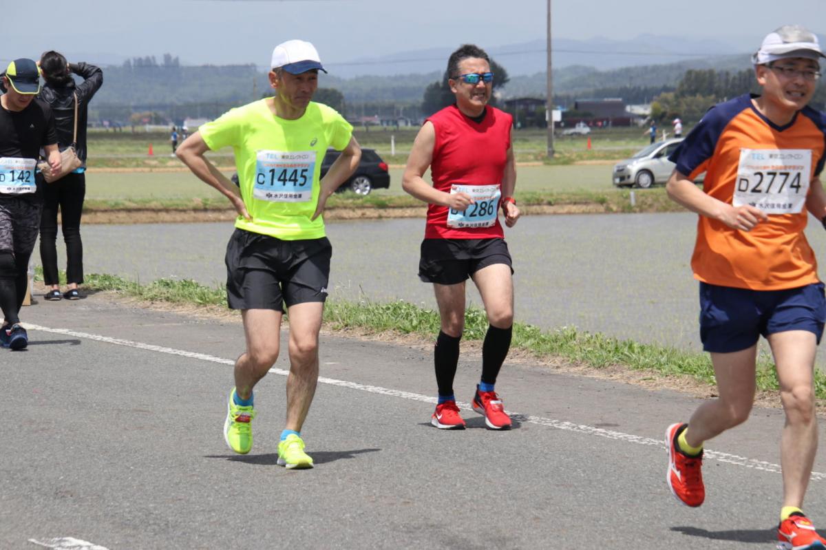 いわて奥州きらめきマラソン2019その3 給水(2)(15)・10km折返し編 2019/05/19