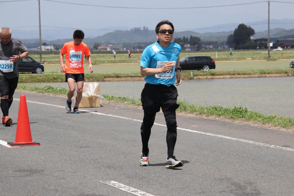 いわて奥州きらめきマラソン2019その3 給水(2)(15)・10km折返し編 2019/05/19