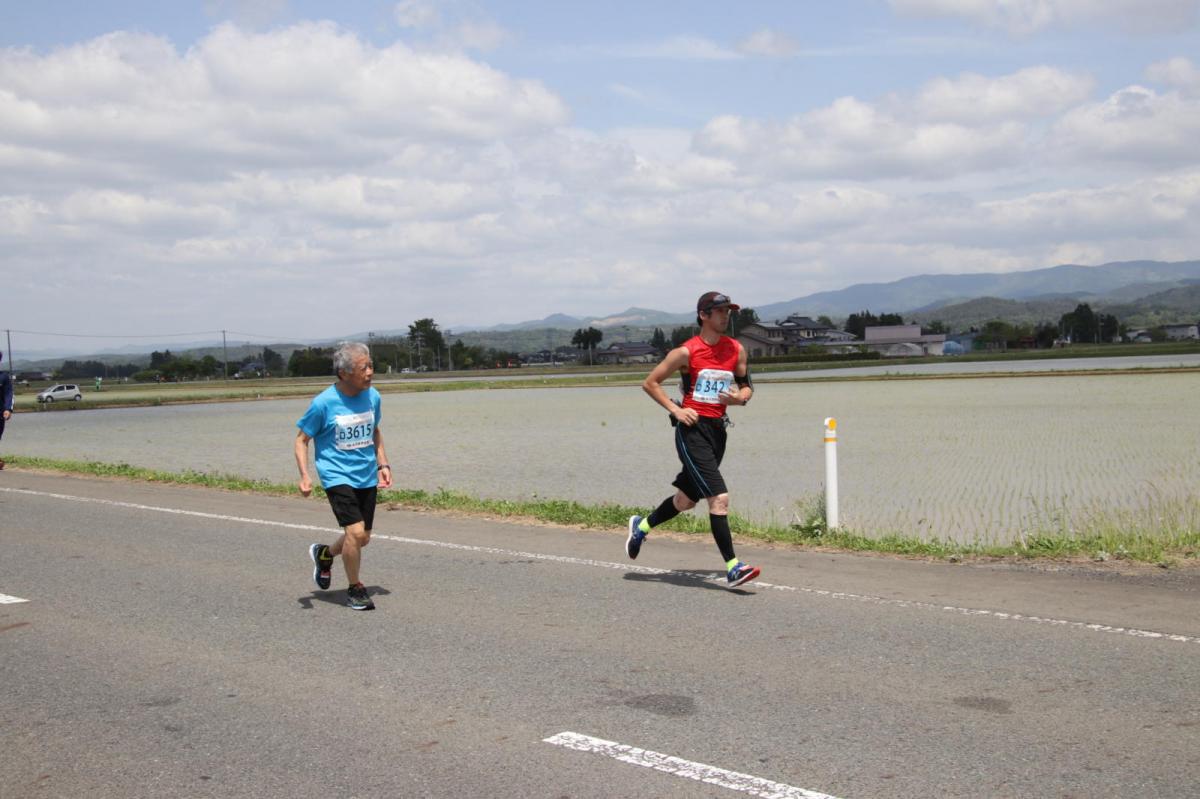 いわて奥州きらめきマラソン2019その3 給水(2)(15)・10km折返し編 2019/05/19
