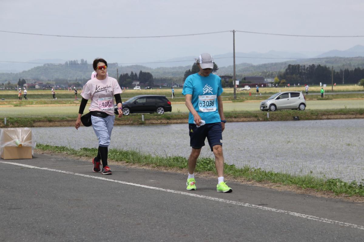 いわて奥州きらめきマラソン2019その3 給水(2)(15)・10km折返し編 2019/05/19