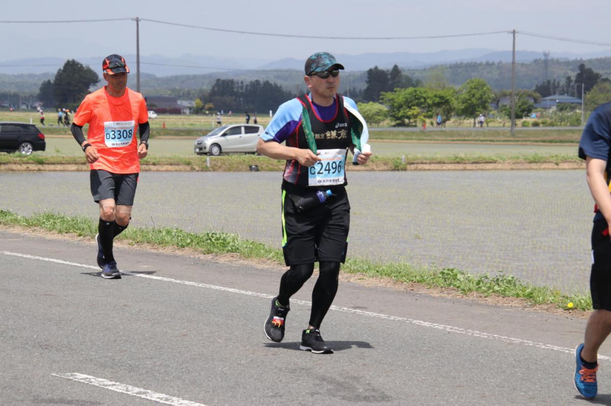 いわて奥州きらめきマラソン2019その3 給水(2)(15)・10km折返し編 2019/05/19