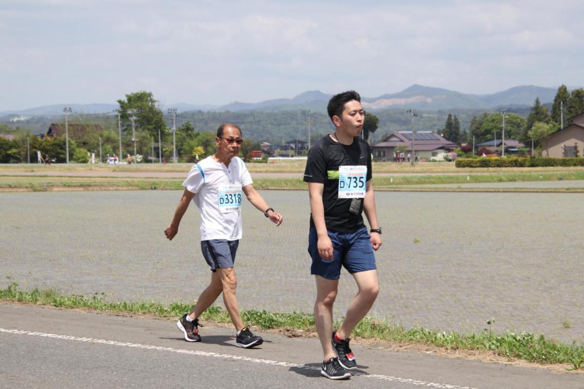 いわて奥州きらめきマラソン2019その3 給水(2)(15)・10km折返し編 2019/05/19
