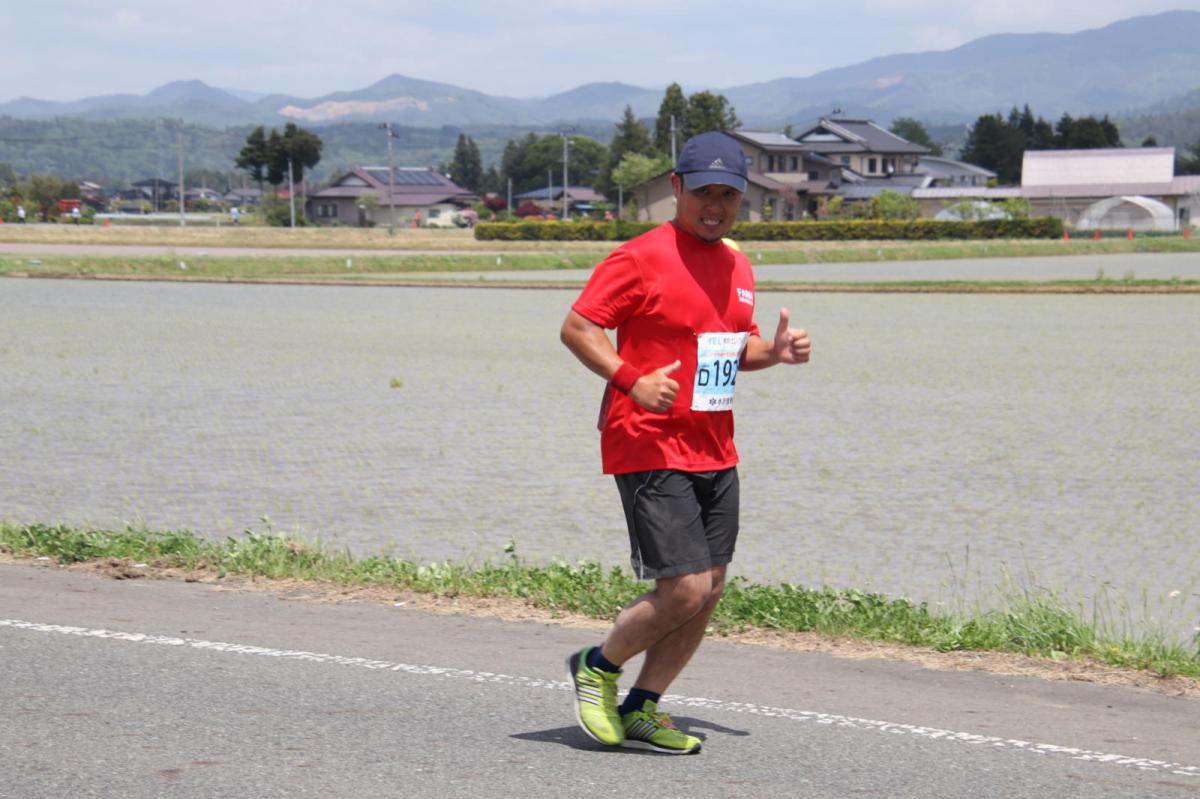 いわて奥州きらめきマラソン2019その3 給水(2)(15)・10km折返し編 2019/05/19