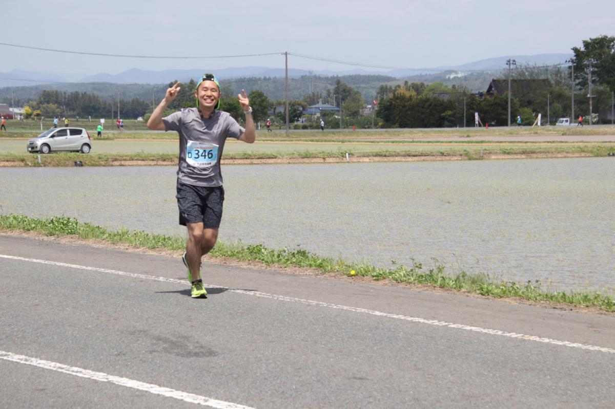 いわて奥州きらめきマラソン2019その3 給水(2)(15)・10km折返し編 2019/05/19