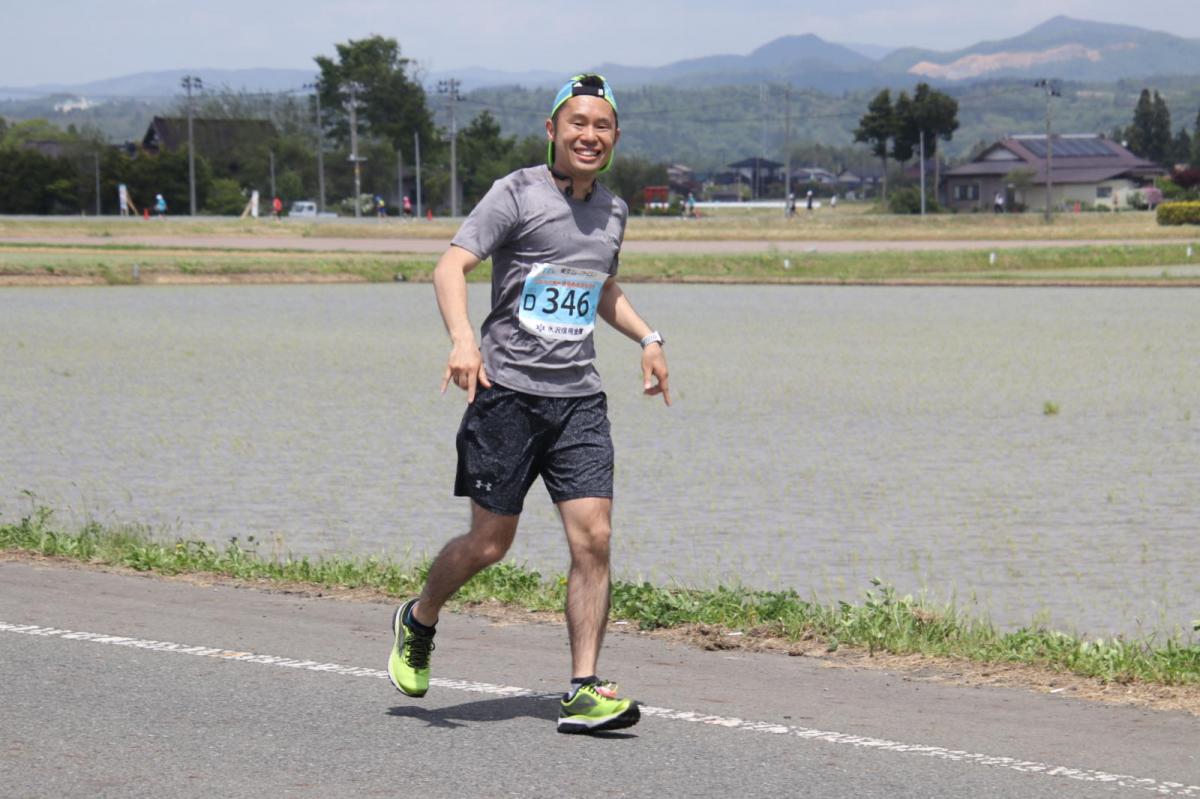 いわて奥州きらめきマラソン2019その3 給水(2)(15)・10km折返し編 2019/05/19