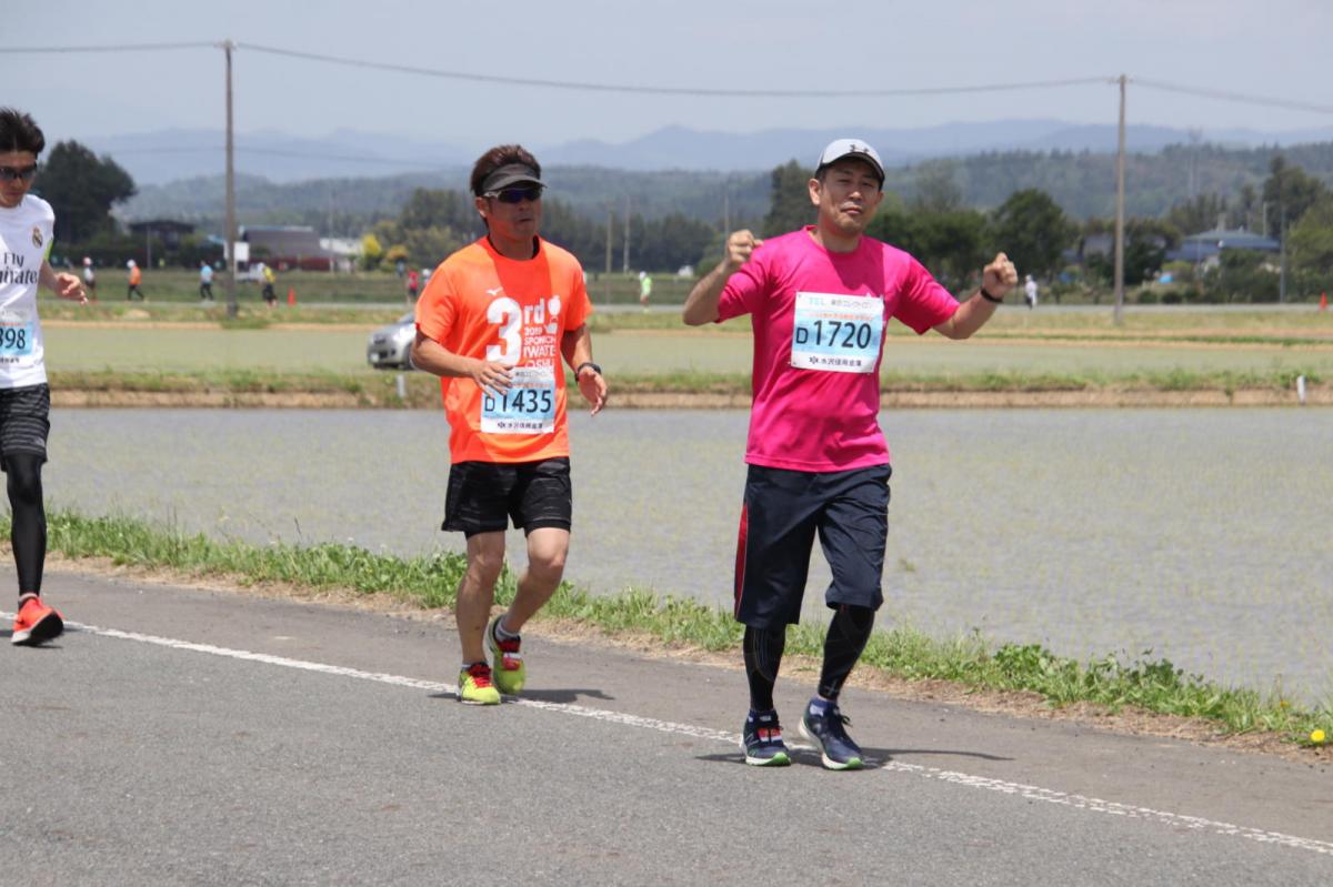 いわて奥州きらめきマラソン2019その3 給水(2)(15)・10km折返し編 2019/05/19