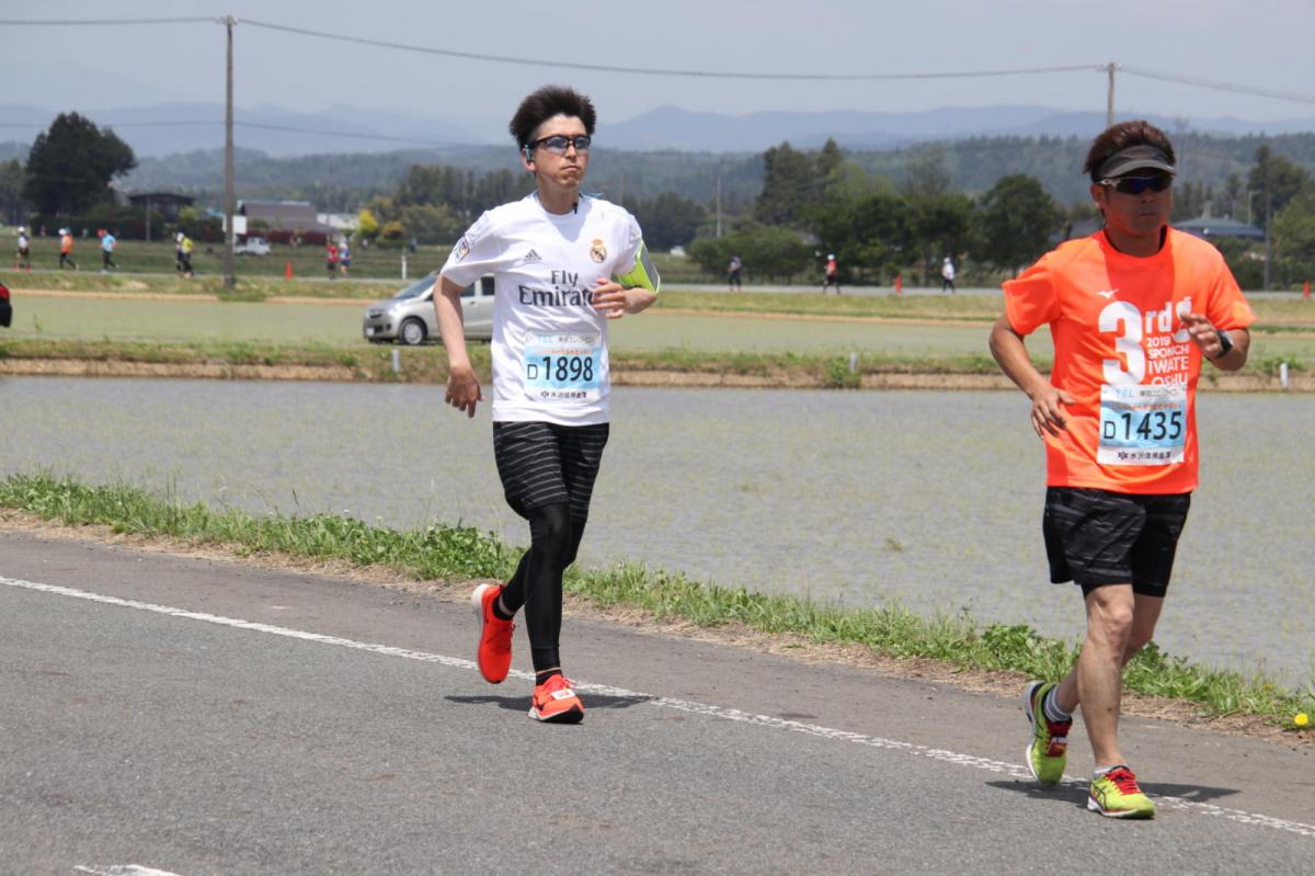 いわて奥州きらめきマラソン2019その3 給水(2)(15)・10km折返し編 2019/05/19