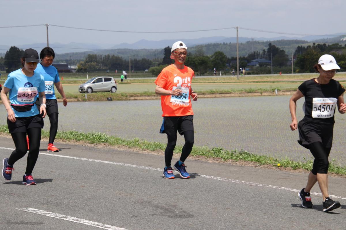 いわて奥州きらめきマラソン2019その3 給水(2)(15)・10km折返し編 2019/05/19