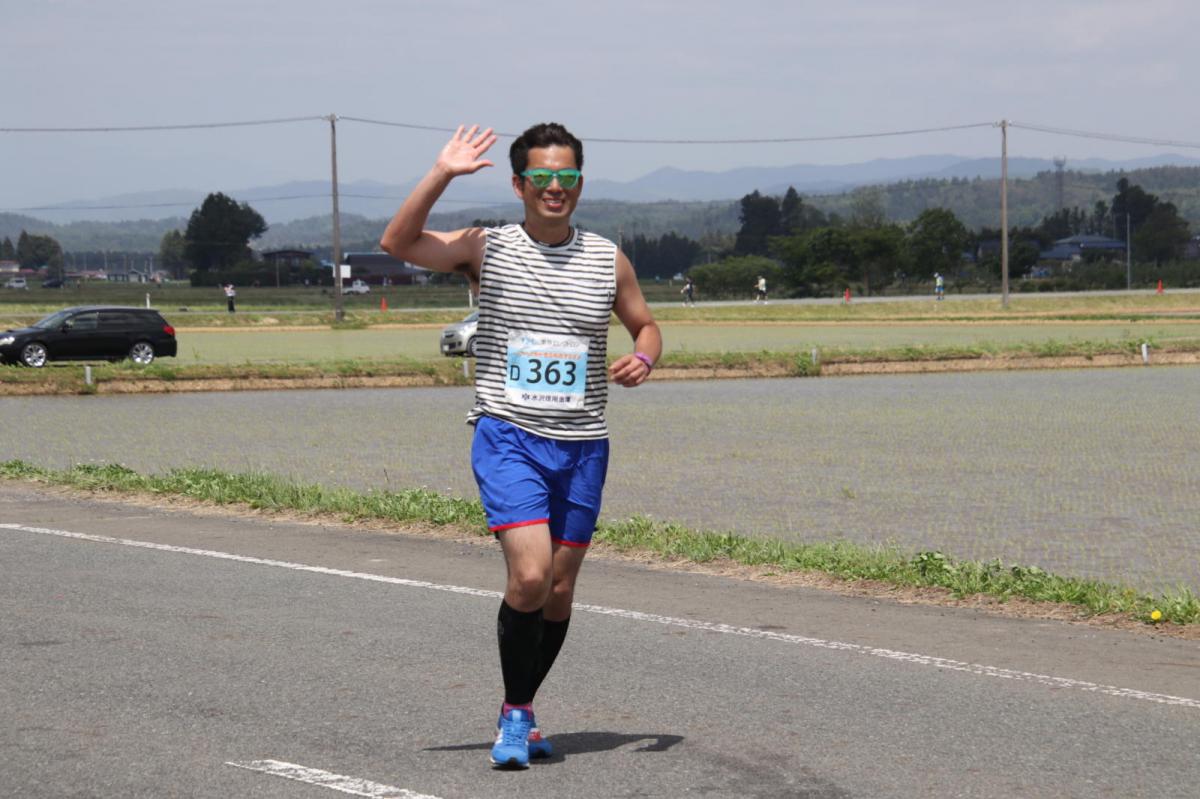 いわて奥州きらめきマラソン2019その3 給水(2)(15)・10km折返し編 2019/05/19