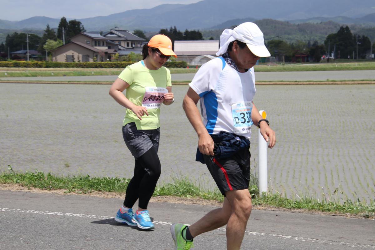 いわて奥州きらめきマラソン2019その3 給水(2)(15)・10km折返し編 2019/05/19