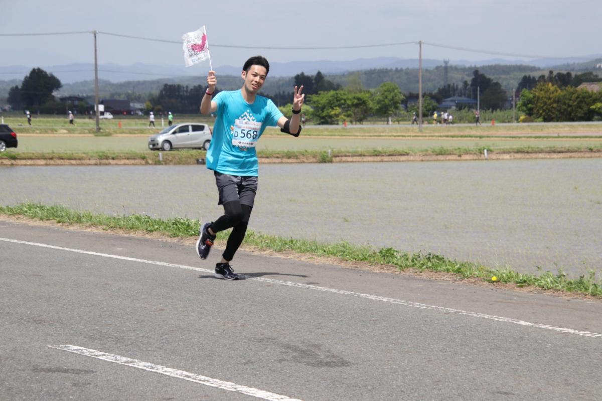 いわて奥州きらめきマラソン2019その3 給水(2)(15)・10km折返し編 2019/05/19