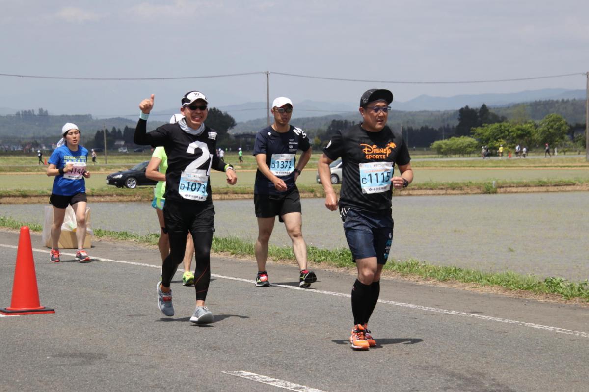 いわて奥州きらめきマラソン2019その3 給水(2)(15)・10km折返し編 2019/05/19