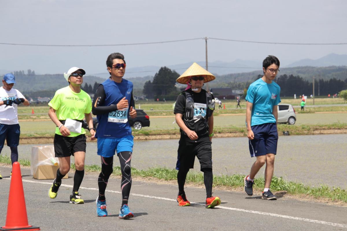 いわて奥州きらめきマラソン2019その3 給水(2)(15)・10km折返し編 2019/05/19