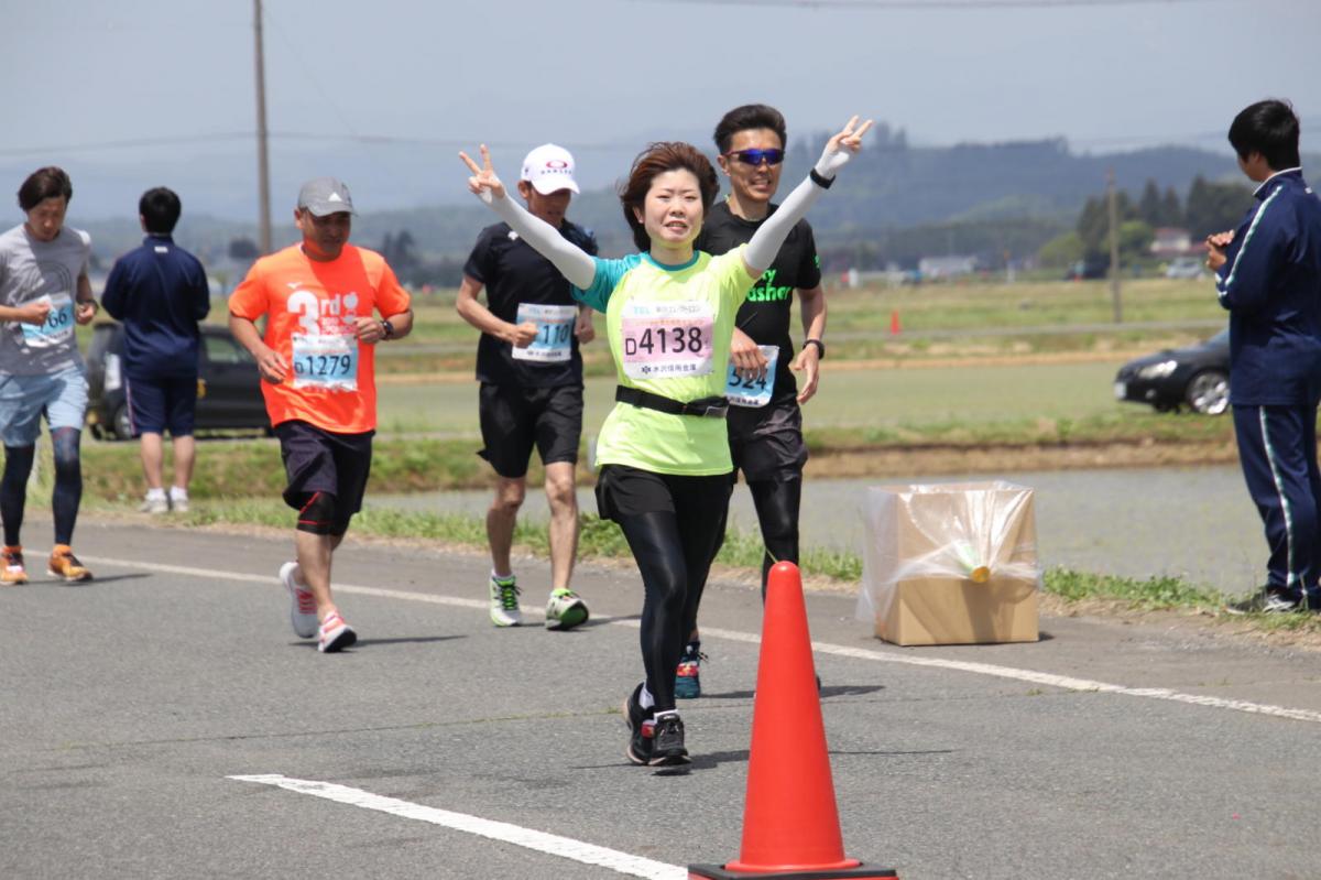 いわて奥州きらめきマラソン2019その3 給水(2)(15)・10km折返し編 2019/05/19