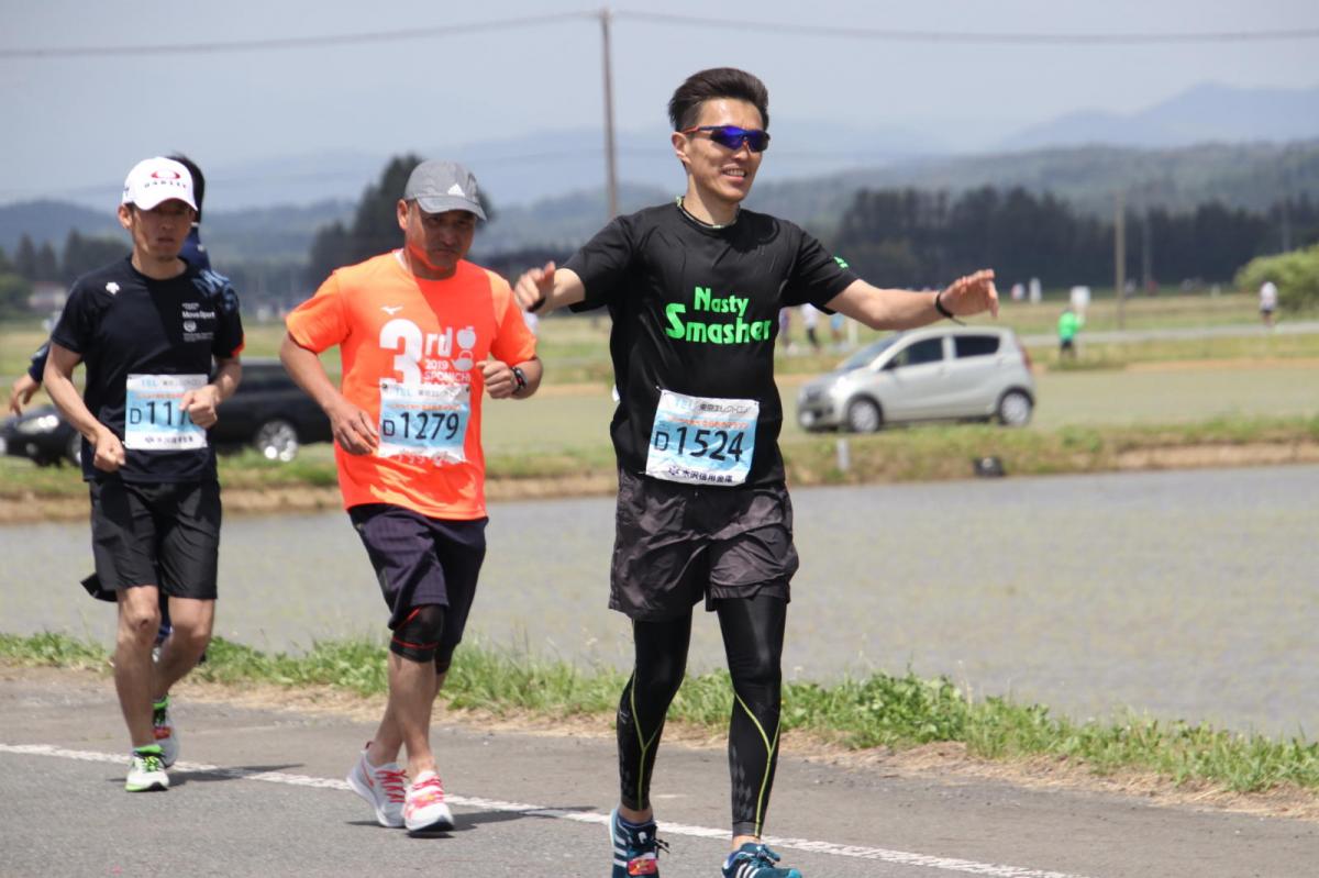 いわて奥州きらめきマラソン2019その3 給水(2)(15)・10km折返し編 2019/05/19