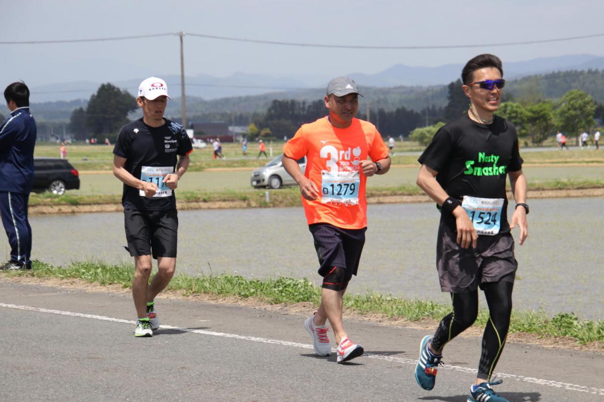いわて奥州きらめきマラソン2019その3 給水(2)(15)・10km折返し編 2019/05/19