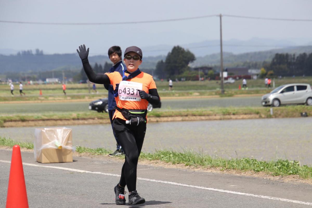 いわて奥州きらめきマラソン2019その3 給水(2)(15)・10km折返し編 2019/05/19