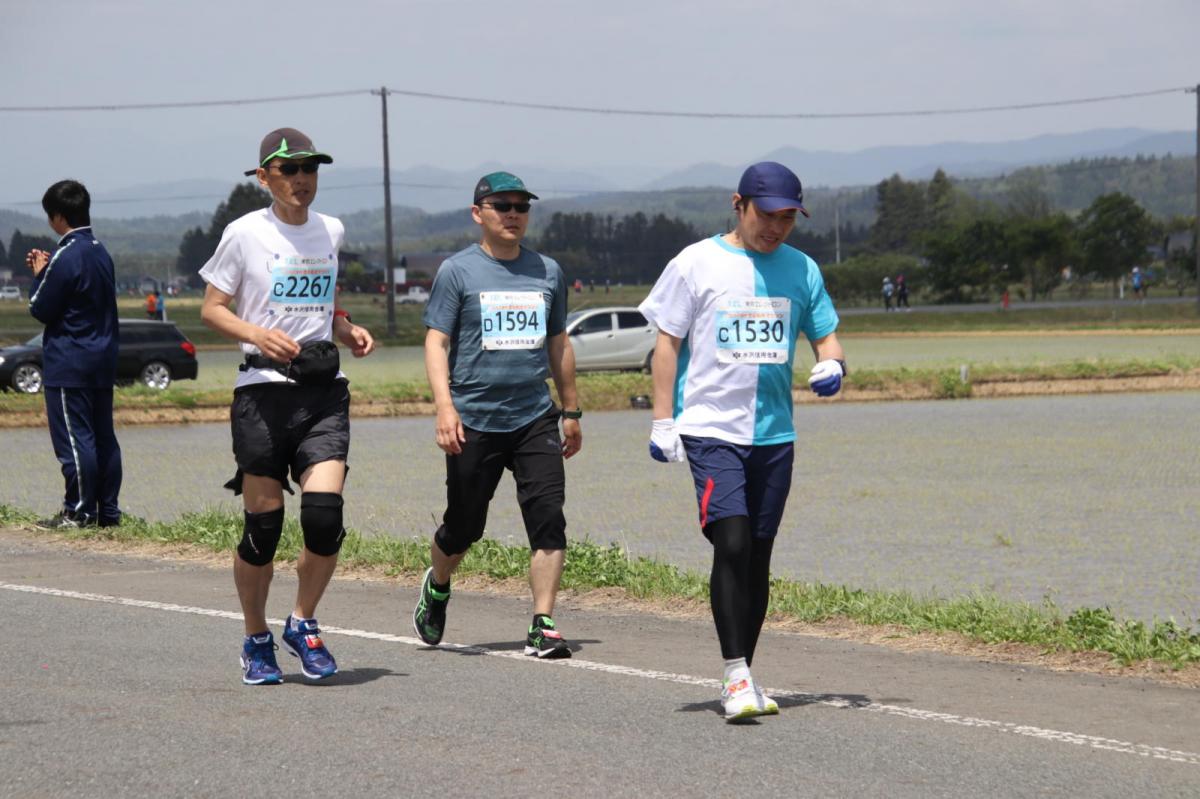 いわて奥州きらめきマラソン2019その3 給水(2)(15)・10km折返し編 2019/05/19