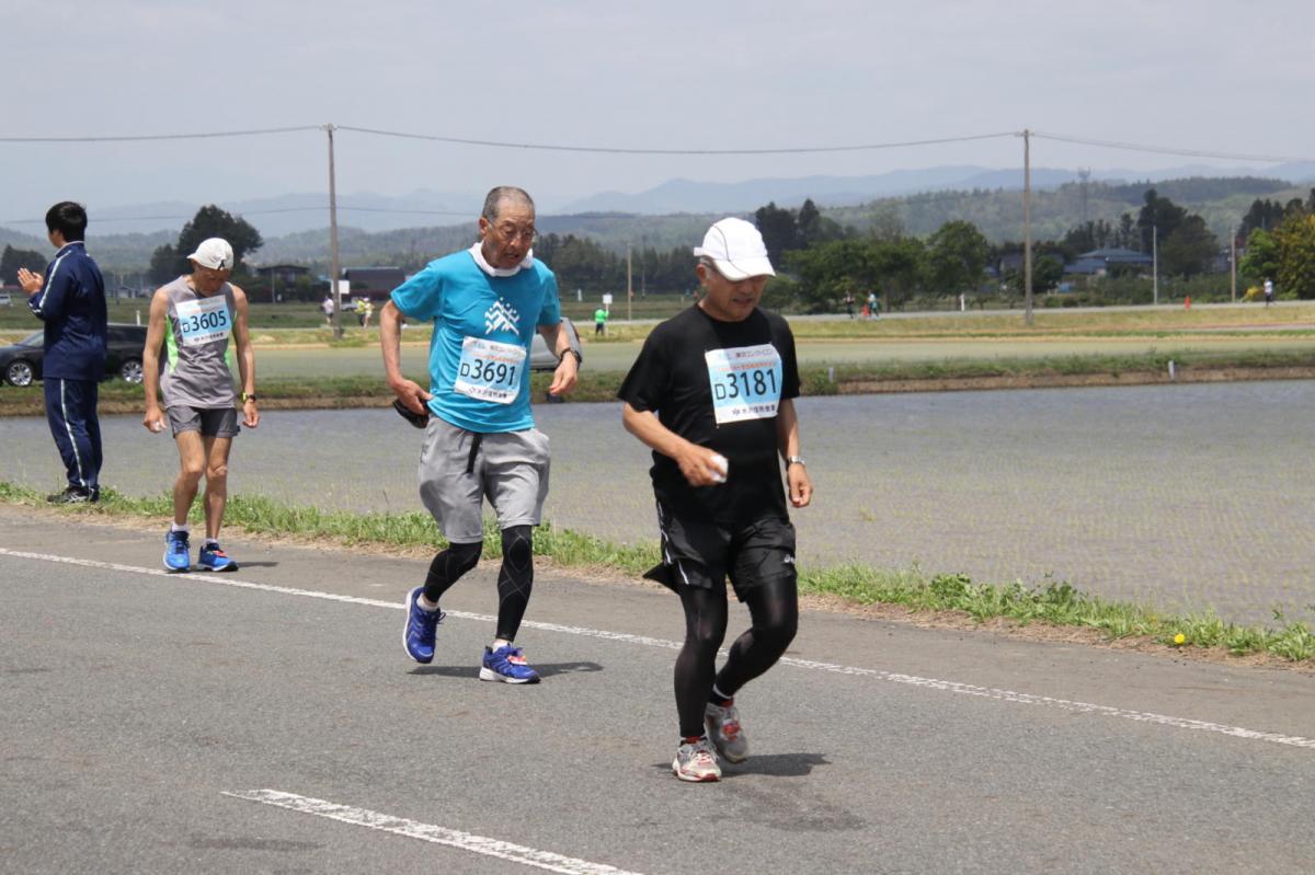 いわて奥州きらめきマラソン2019その3 給水(2)(15)・10km折返し編 2019/05/19