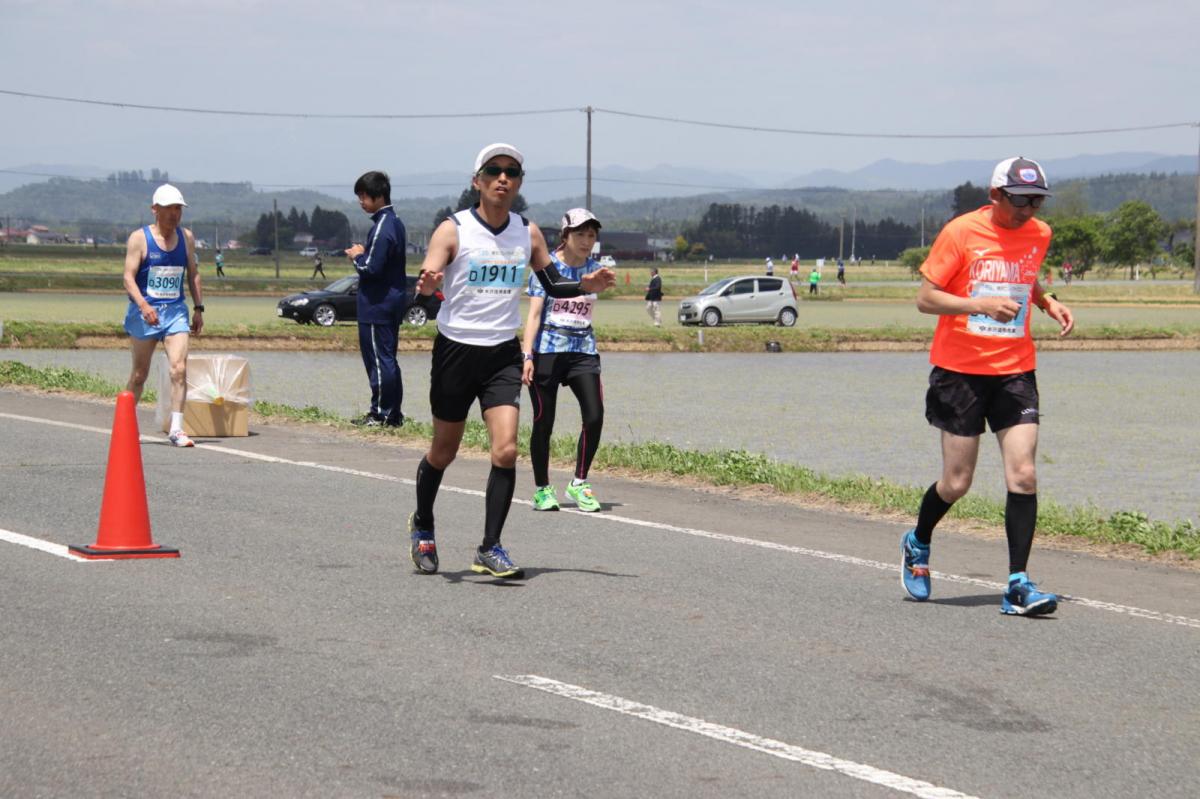 いわて奥州きらめきマラソン2019その3 給水(2)(15)・10km折返し編 2019/05/19