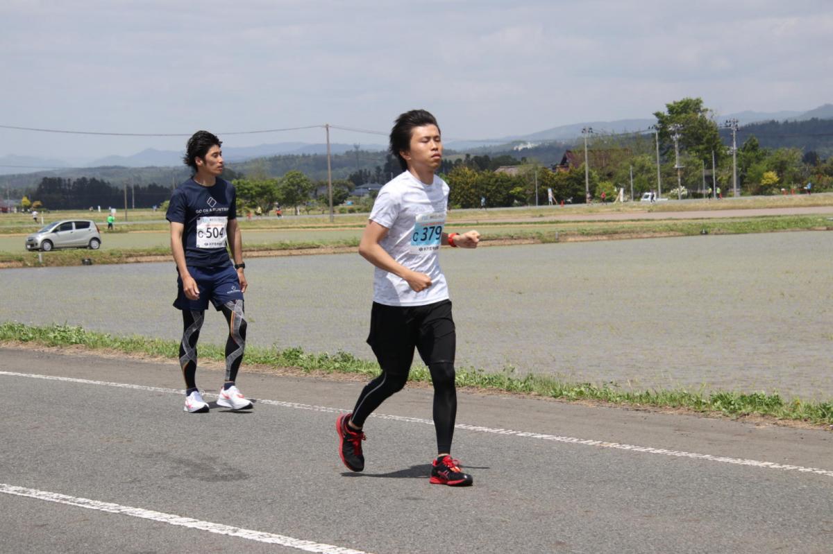 いわて奥州きらめきマラソン2019その3 給水(2)(15)・10km折返し編 2019/05/19