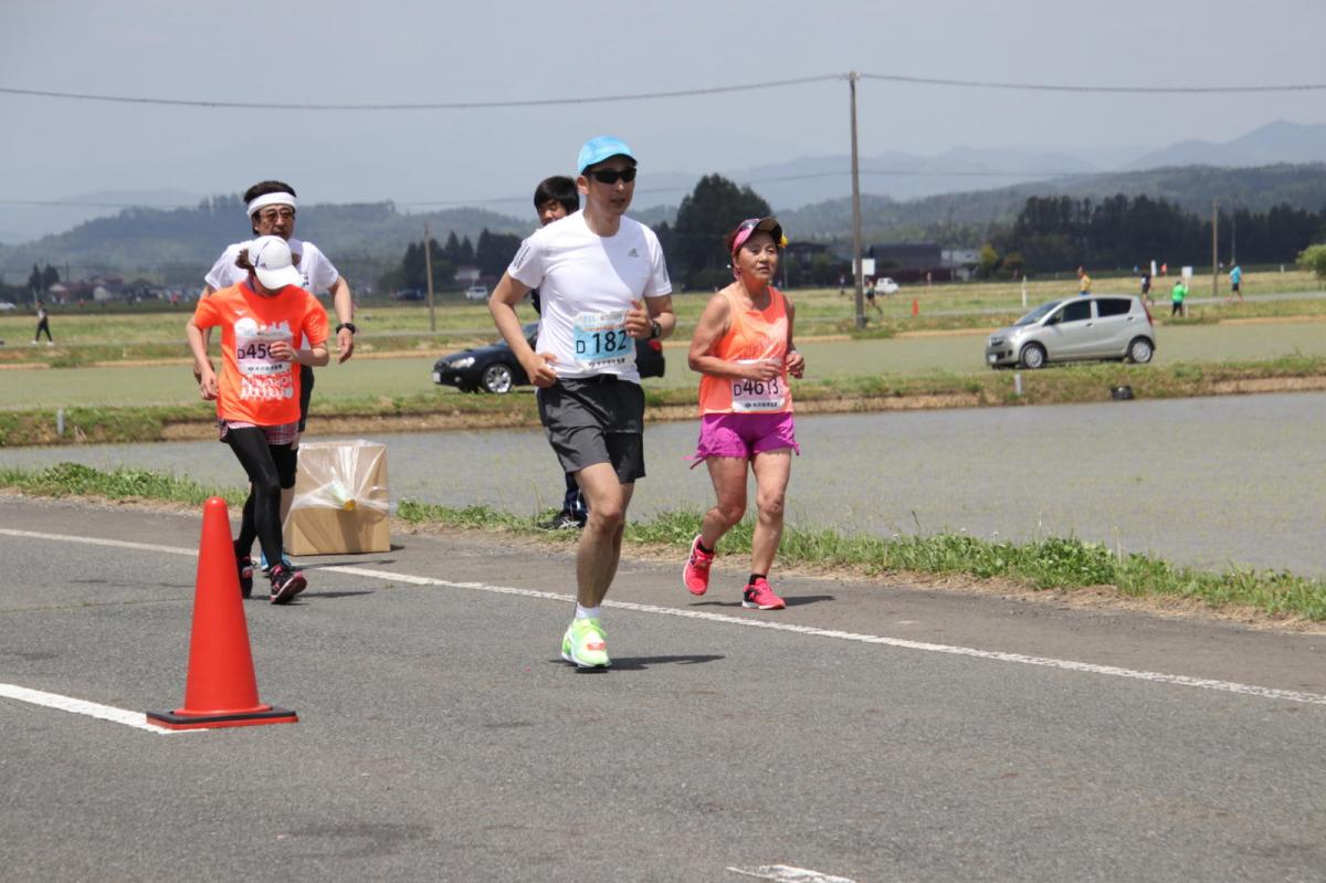 いわて奥州きらめきマラソン2019その3 給水(2)(15)・10km折返し編 2019/05/19