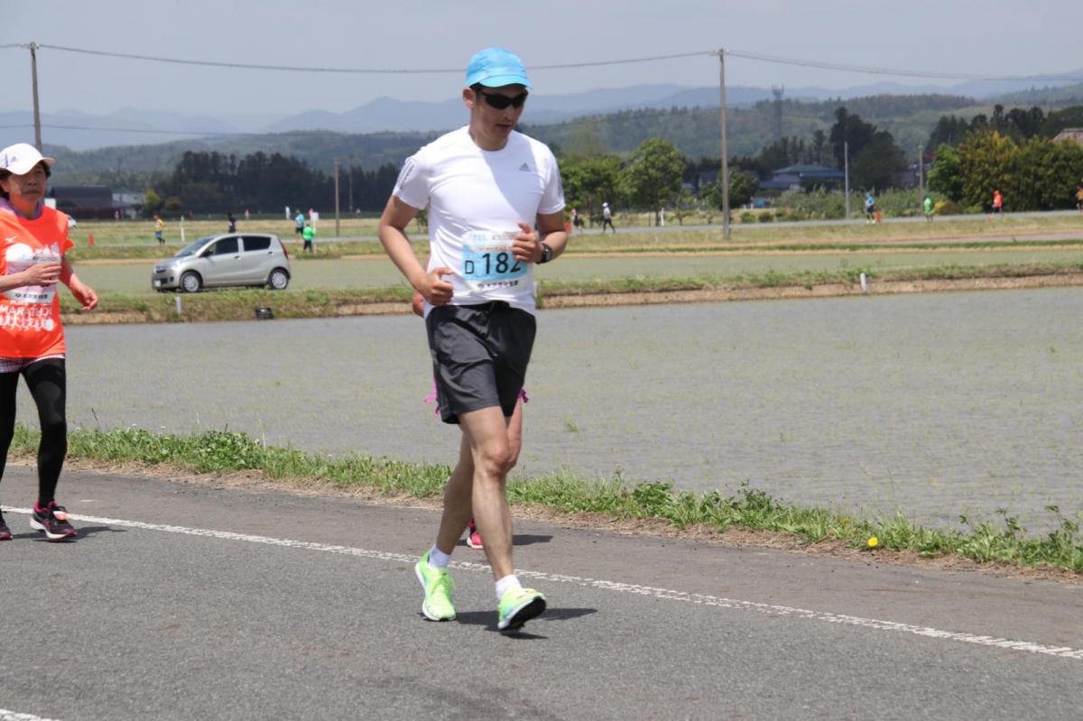 いわて奥州きらめきマラソン2019その3 給水(2)(15)・10km折返し編 2019/05/19