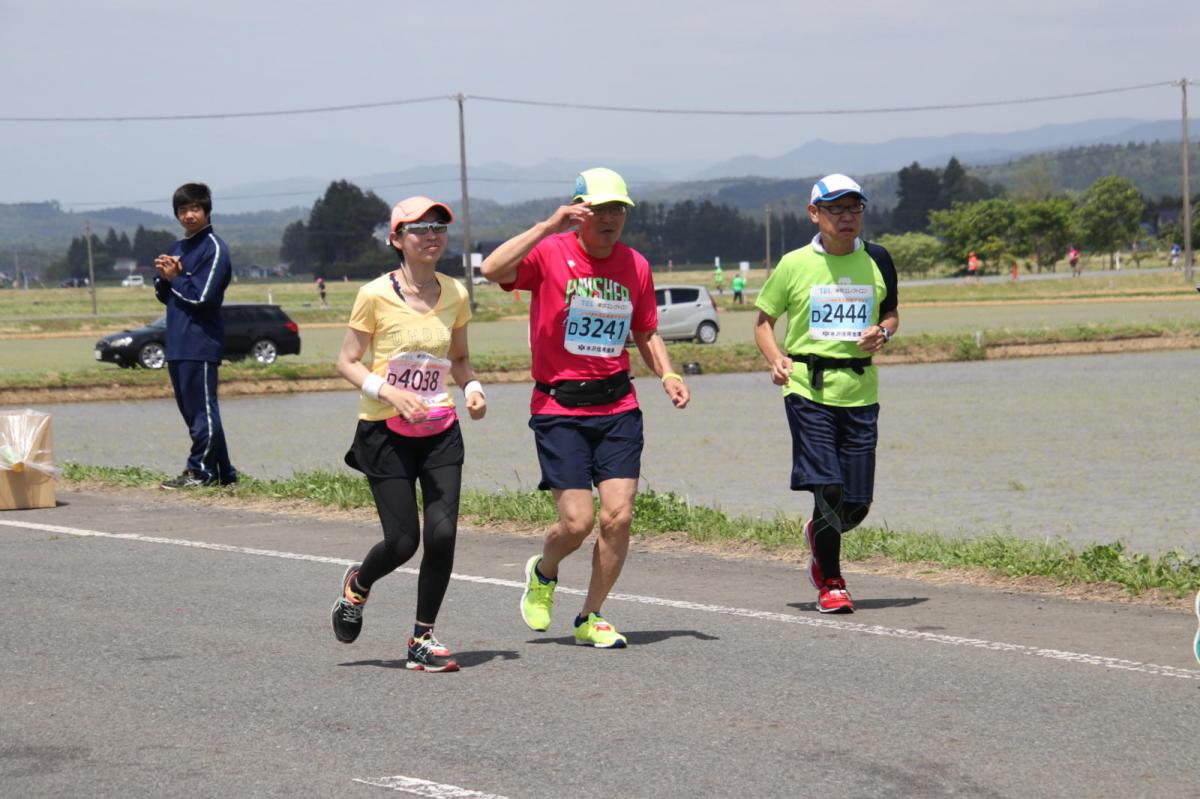 いわて奥州きらめきマラソン2019その3 給水(2)(15)・10km折返し編 2019/05/19