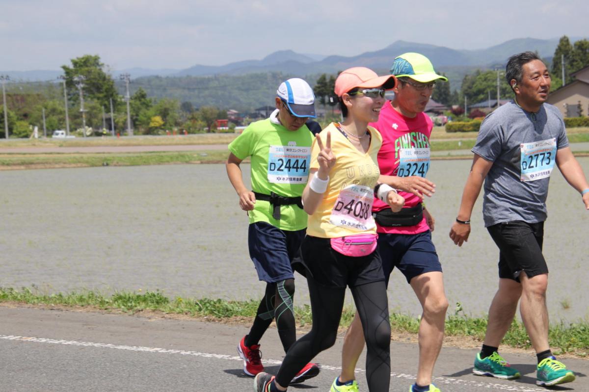 いわて奥州きらめきマラソン2019その3 給水(2)(15)・10km折返し編 2019/05/19