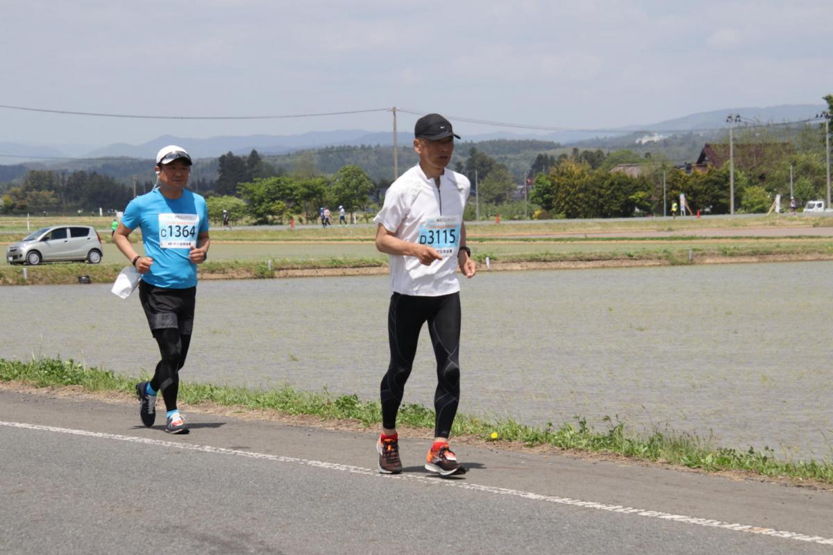 いわて奥州きらめきマラソン2019その3 給水(2)(15)・10km折返し編 2019/05/19