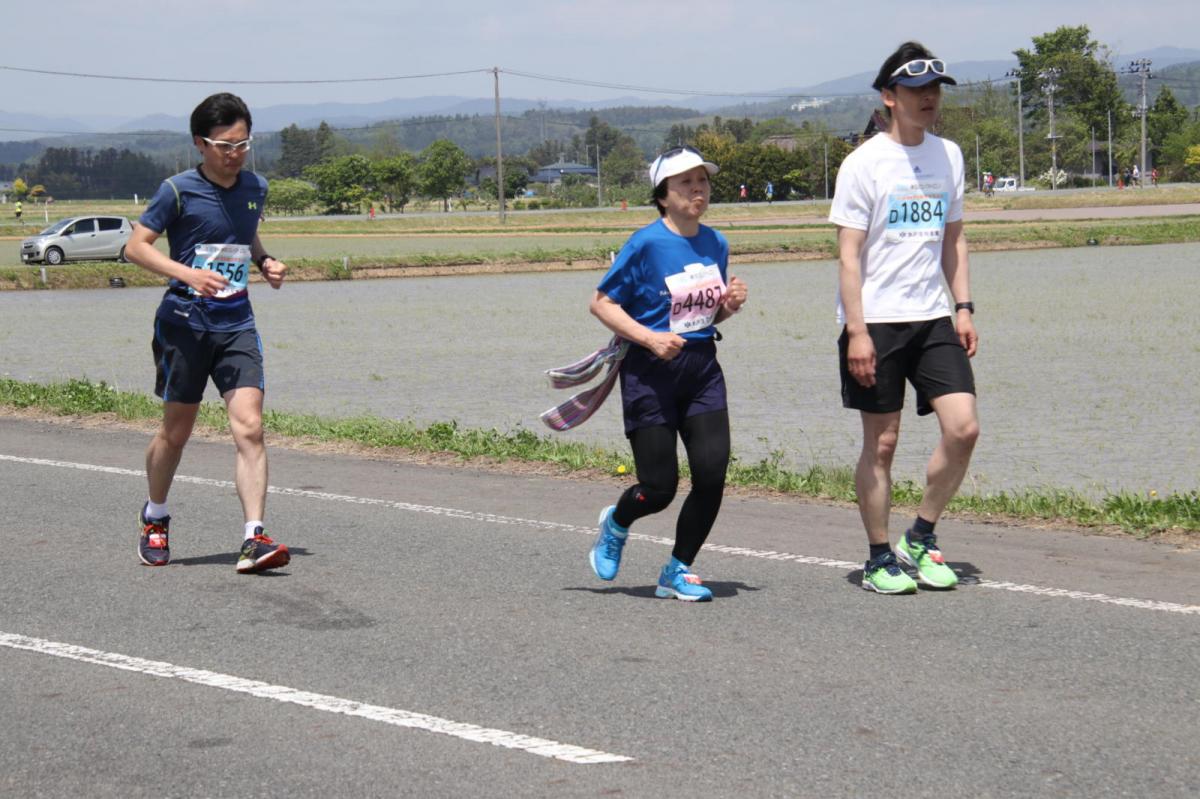 いわて奥州きらめきマラソン2019その3 給水(2)(15)・10km折返し編 2019/05/19