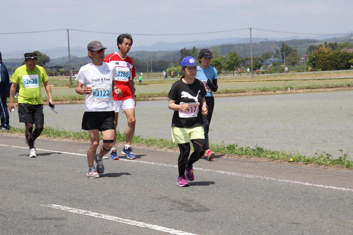 いわて奥州きらめきマラソン2019その3 給水(2)(15)・10km折返し編 2019/05/19