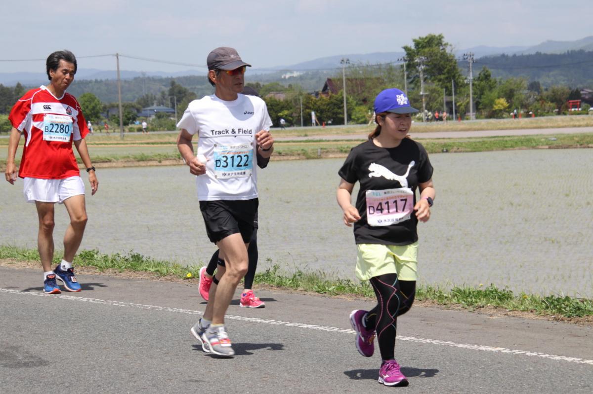 いわて奥州きらめきマラソン2019その3 給水(2)(15)・10km折返し編 2019/05/19