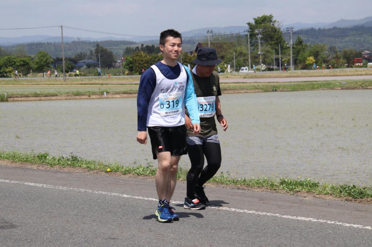 いわて奥州きらめきマラソン2019その3 給水(2)(15)・10km折返し編 2019/05/19
