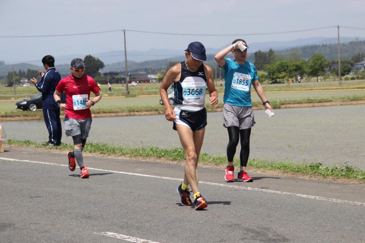 いわて奥州きらめきマラソン2019その3 給水(2)(15)・10km折返し編 2019/05/19
