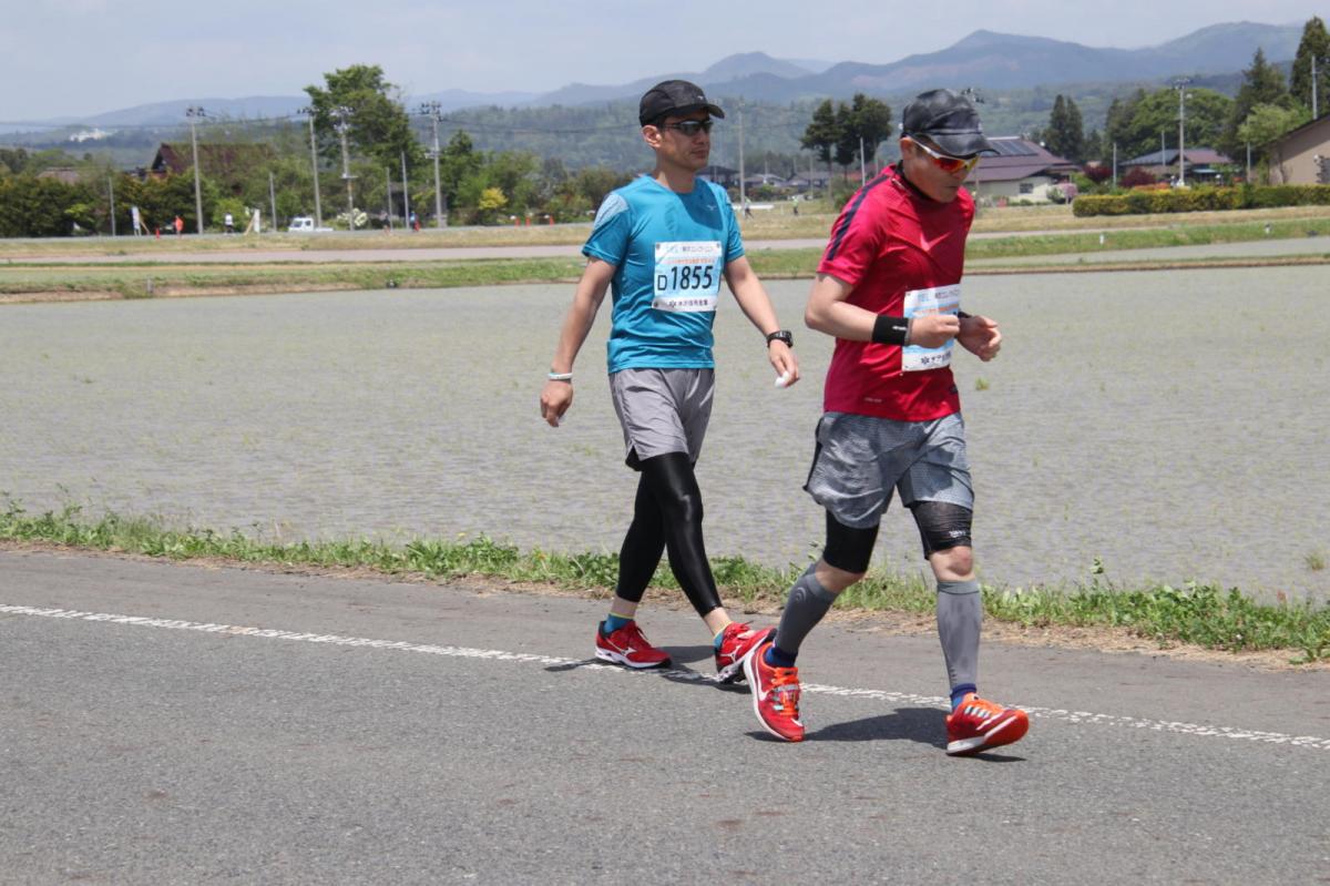 いわて奥州きらめきマラソン2019その3 給水(2)(15)・10km折返し編 2019/05/19