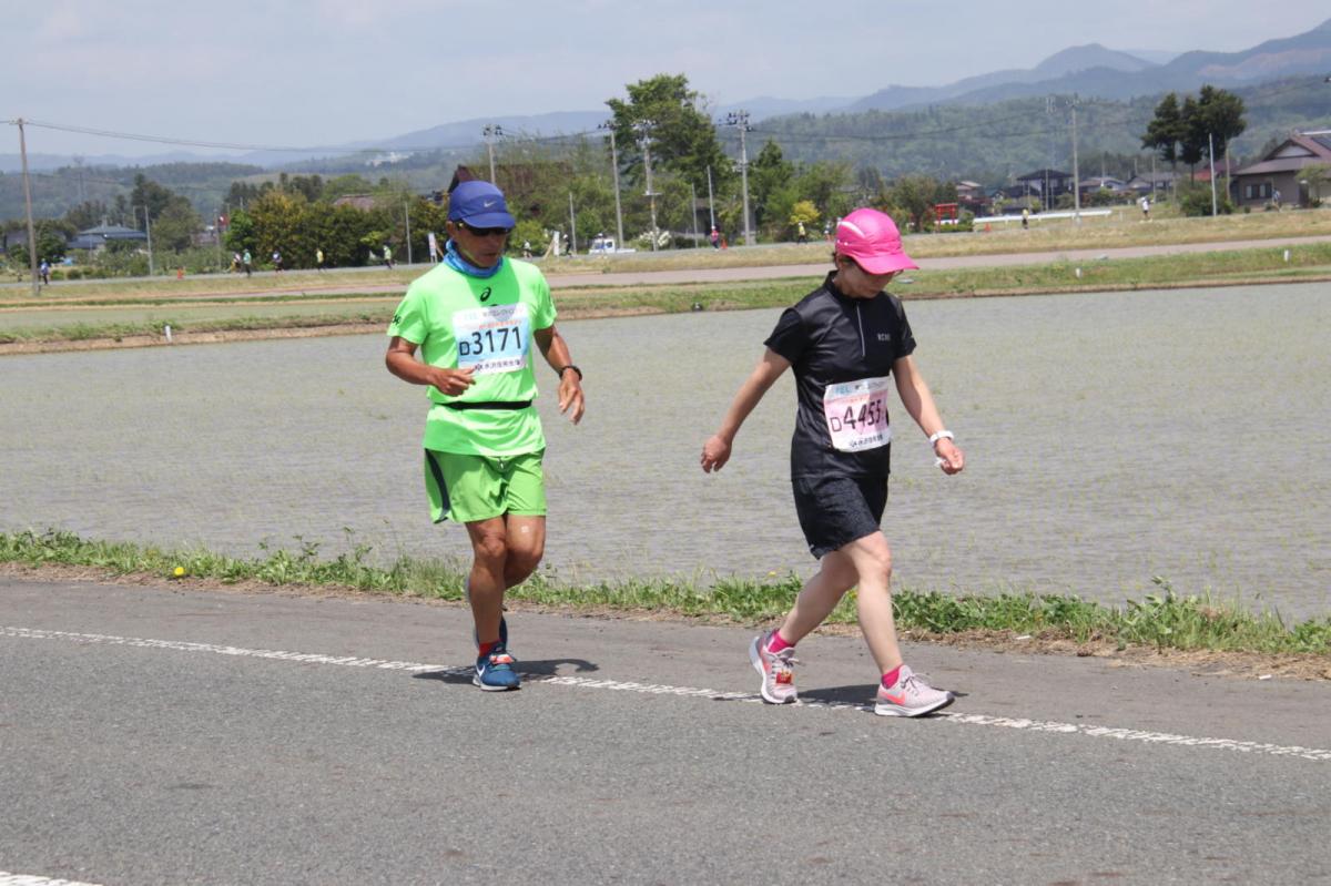 いわて奥州きらめきマラソン2019その3 給水(2)(15)・10km折返し編 2019/05/19