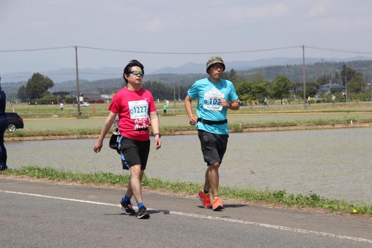 いわて奥州きらめきマラソン2019その3 給水(2)(15)・10km折返し編 2019/05/19