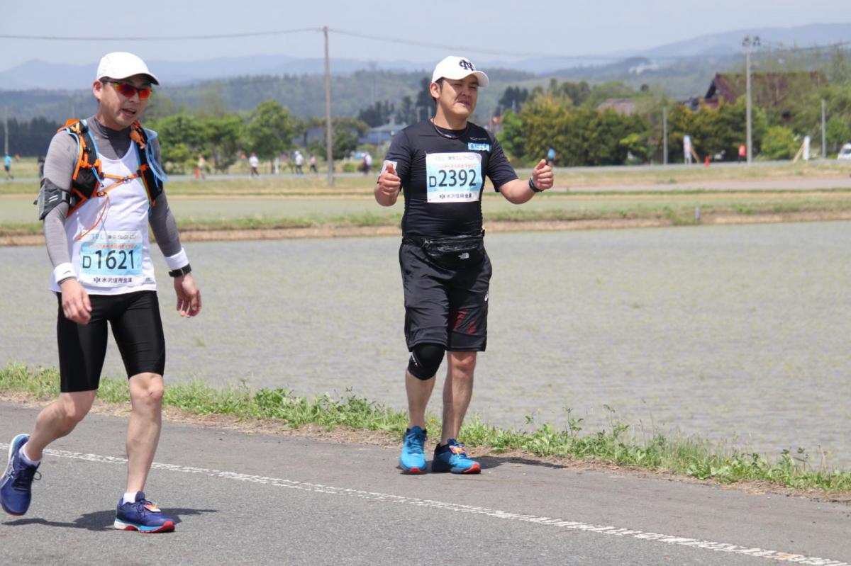 いわて奥州きらめきマラソン2019その3 給水(2)(15)・10km折返し編 2019/05/19