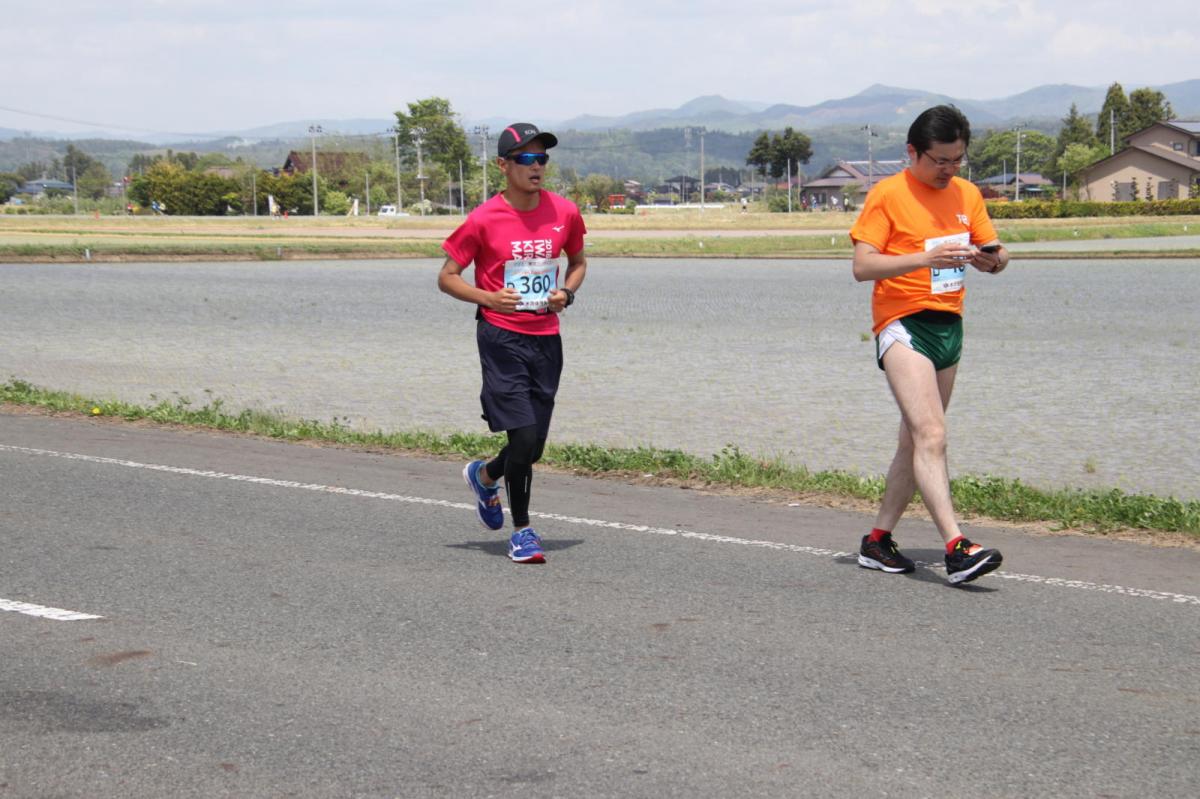 いわて奥州きらめきマラソン2019その3 給水(2)(15)・10km折返し編 2019/05/19