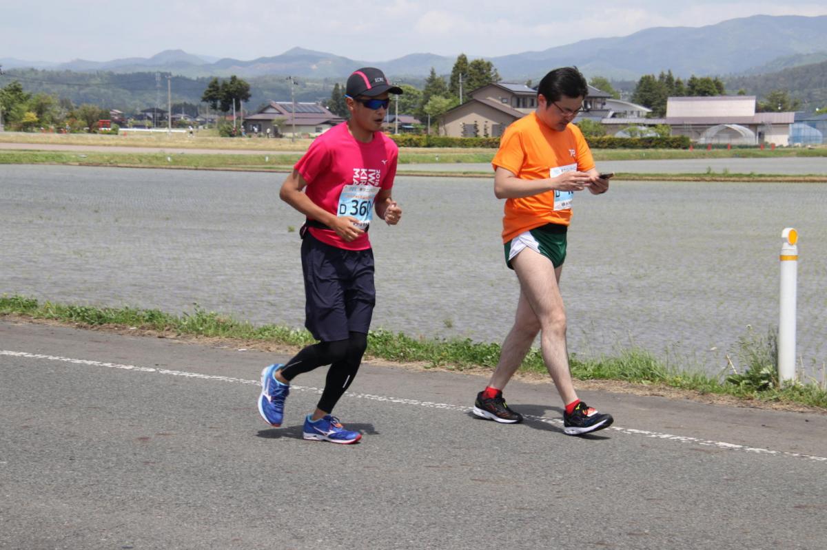 いわて奥州きらめきマラソン2019その3 給水(2)(15)・10km折返し編 2019/05/19