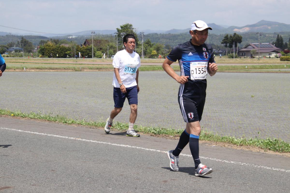 いわて奥州きらめきマラソン2019その3 給水(2)(15)・10km折返し編 2019/05/19